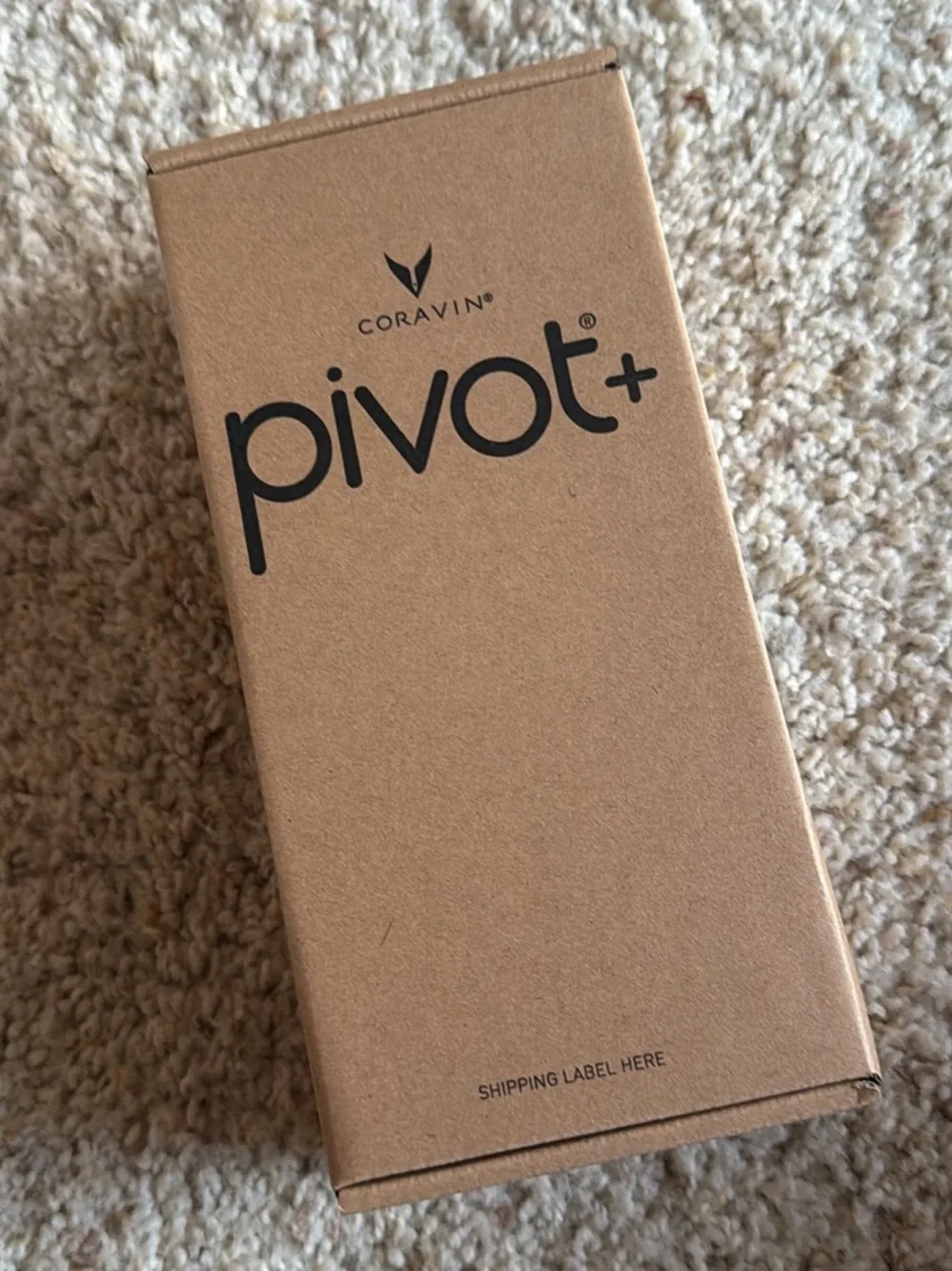 Coravin Pivot+ Wine Preservation System in Black